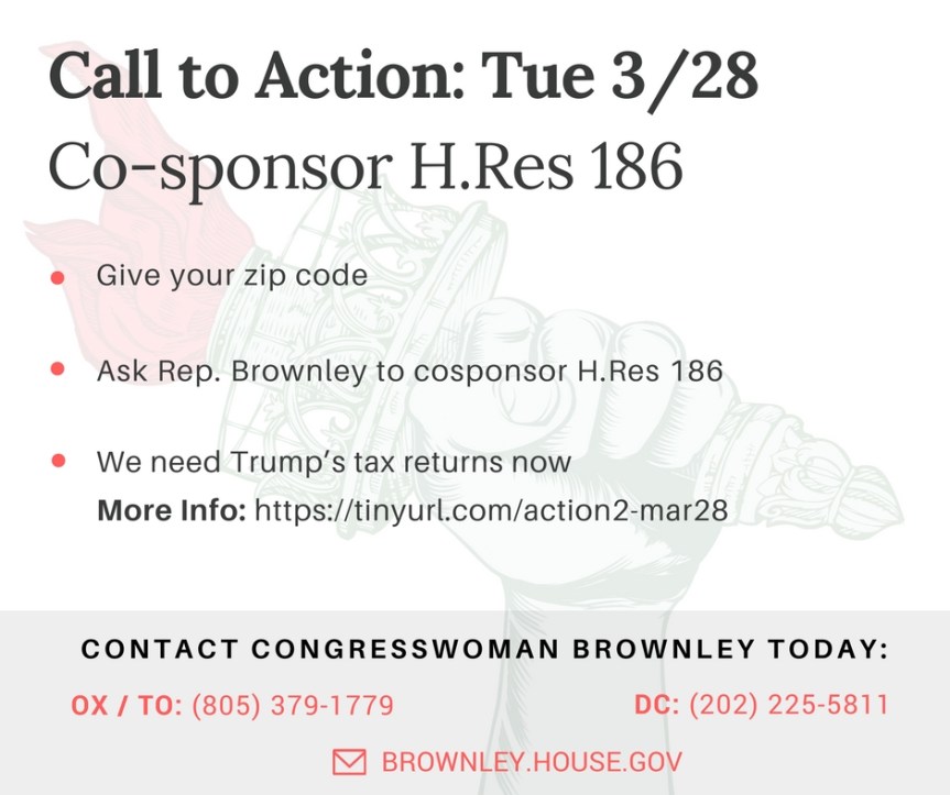 We Demand Trump's Tax Returns!