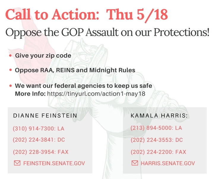 Oppose RAA, REINS and Midnight Rules: Triptych of Terror Acts Against Ordinary Citizens, brought to you by the&nbsp;GOP!