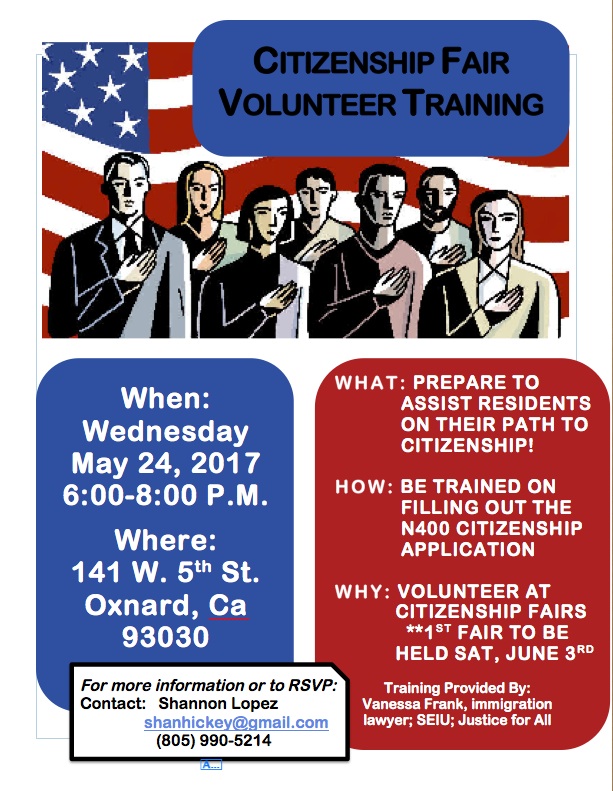 An Amazing Opportunity to Help Create New&nbsp;Americans!