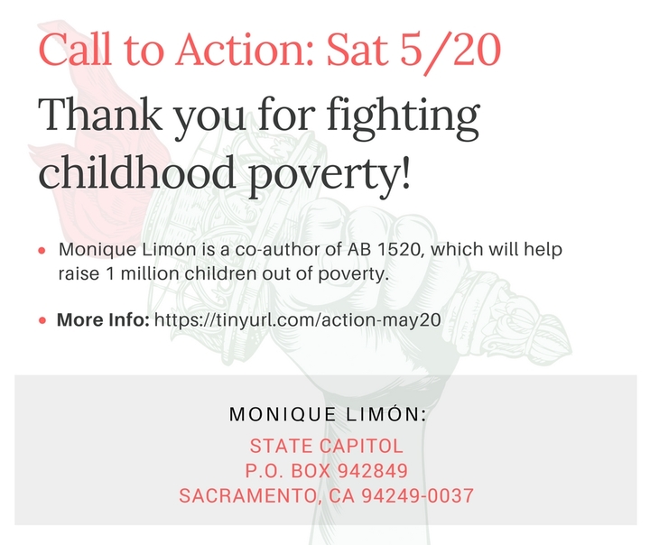 Thank Monique Limón for Fighting Childhood&nbsp;Poverty!