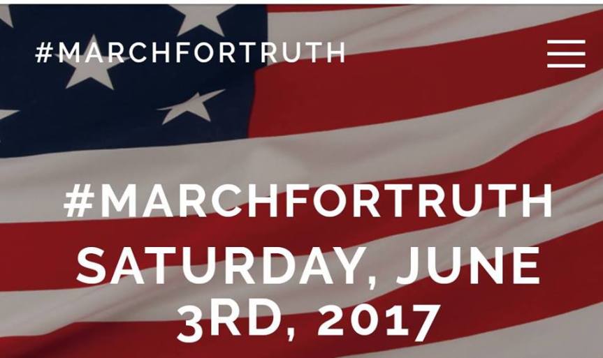 March for Truth: Get your signs, grab your sunblock, relocate your hat & water&nbsp;bottle!