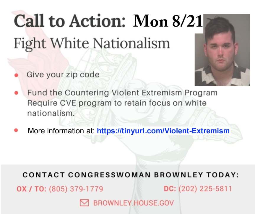 Fight White Nationalism: Government Must Fund the Countering Violent Extremism&nbsp;Program!