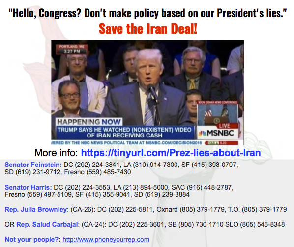 Save the Iran Nuclear&nbsp;Deal!