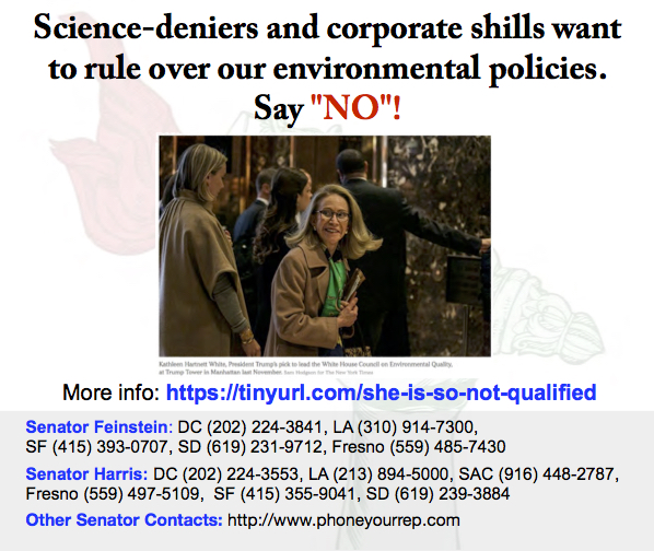 Reject Ignoramuses & Industry Shills for the&nbsp;EPA