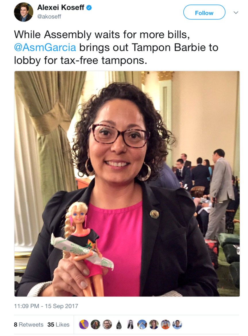 tampon barbie
