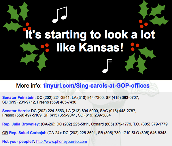 Fight! Make their phones ring! Fill their voicemail! Show up at their&nbsp;offices!