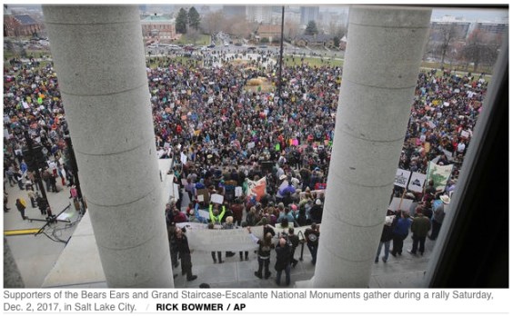 thousands at Bears ears