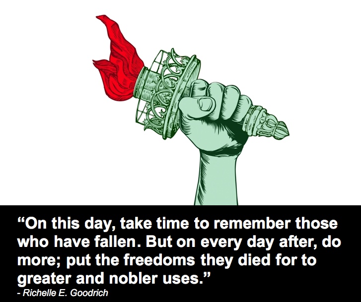 It’s Memorial Day!