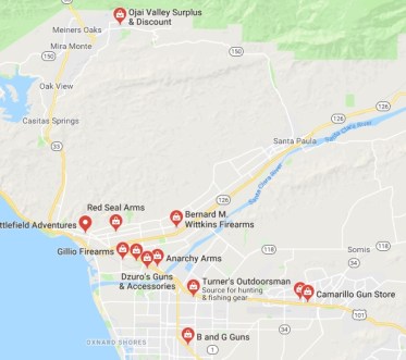 gun stores in VEntura