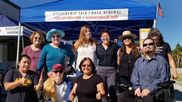 This Sunday 5/26: “Swap Meet Justice!” citizenship fair! Come join us, rain or&nbsp;shine!