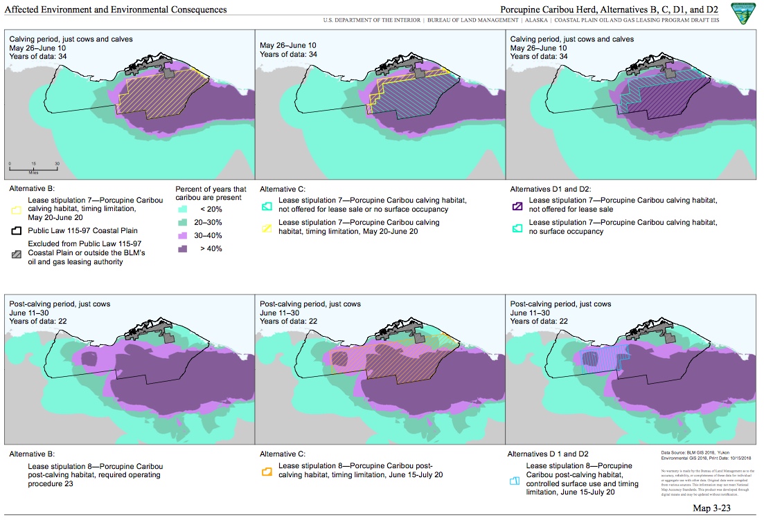 caribou in alternatives