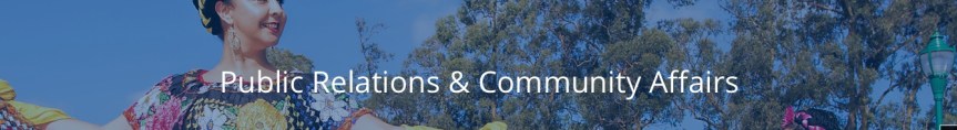 public relations and community affairs