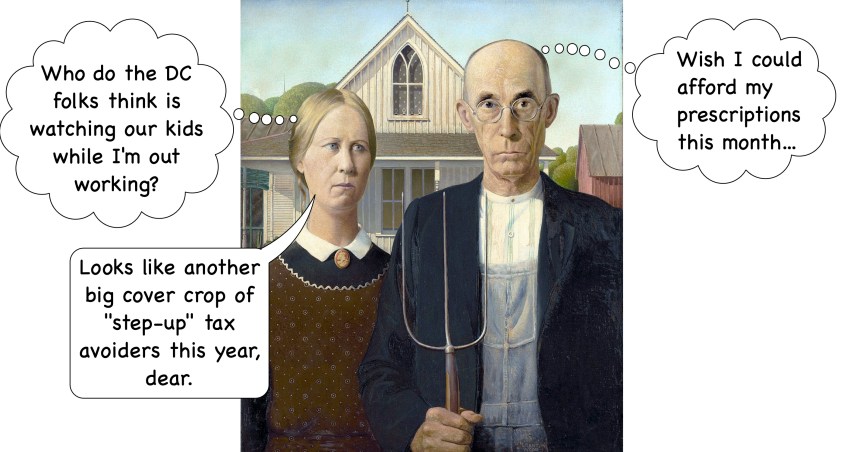 Shut down the billionaire estate tax boondoggle hiding behind a flimflam farmer&nbsp;fable!