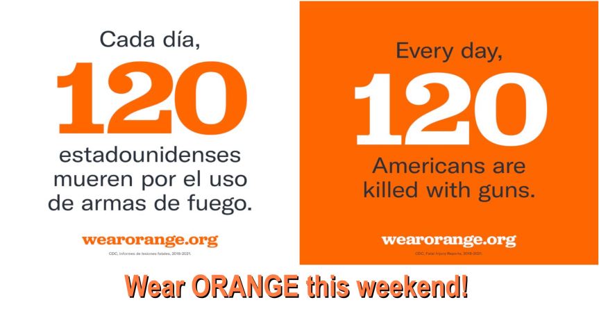 Today is National Gun Violence Awareness&nbsp;Day!