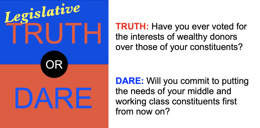 “Truth or Dare” Budget Asks for&nbsp;Legislators!
