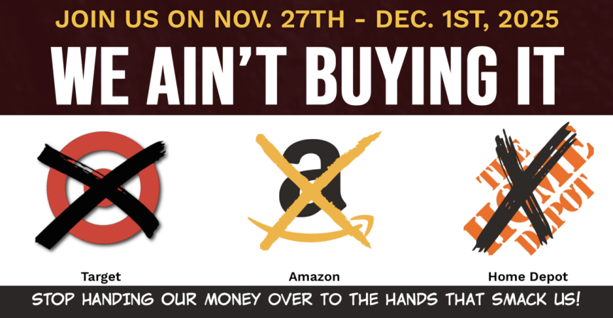 Take a holiday from supporting the&nbsp;oligarchy!